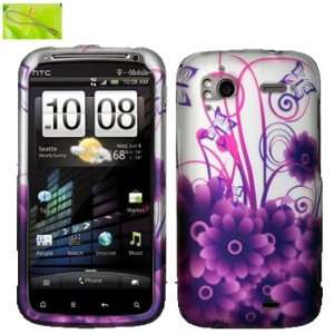   Cover Faceplate for HTC Sensation 4G + Charm Strap Combo Electronics