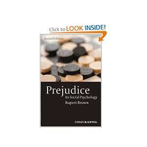  Prejudice Its Social Psychology 2ND EDITION Books