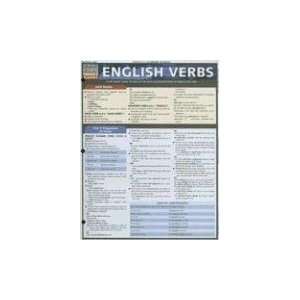  English Verbs (Quickstudy Academic) [Pamphlet] Inc 