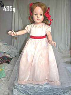 EFFANBEE COMPOSITION LITTLE LADY ANNE SHIRLEY DOLL 21  