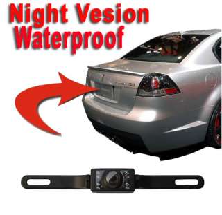 TFT LCD Rear view Monitor + E318 NTSC waterproof Car Backup Camera 
