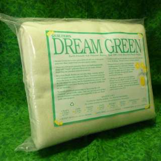Quilters Dream Green Quilt Batting All Sizes  