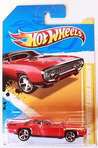 HOT WHEELS 2012 PREMIERE #6/50 71 PLYMOUTH ROADRUNNER RED  