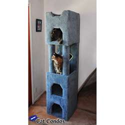 New Cat Condos 6 foot Cat Tower  