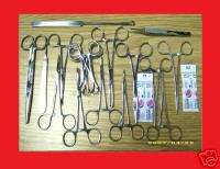 52 PC FELINE SPAY PACK VETERINARY SURGICAL INSTRUMENTS  