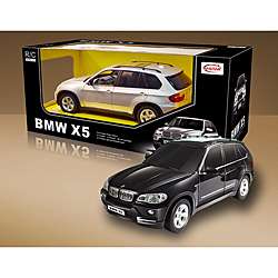 14 Scale Black BMW X5 Licensed RC Car  Overstock