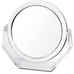 Danielle Ultra vue Clear Acrylic 10x Vanity Mirror  