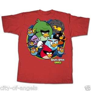 Angry Birds Space Crew Men Official T Shirt  