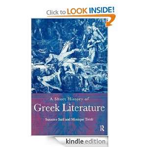Short History of Greek Literature Suzanne Said  Kindle 