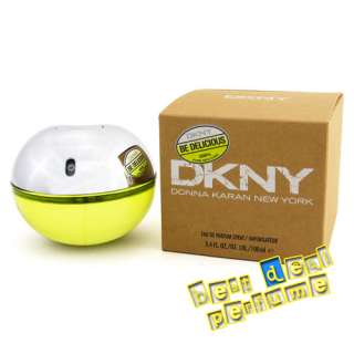 BE DELICIOUS  DKNY  WOMEN  3.4 EDP OZ  NIB   