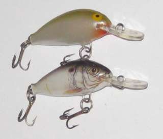 UGLY DUCKLING SMALL FLY ROD BALSA CRANKBAIT LURES  