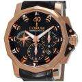 Corum Mens Admirals Cup Challenge 44 Rose Gold Chronograph Watch
