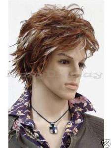 Male Wig Mannequin Head Hair for Mannequin #WG M17  