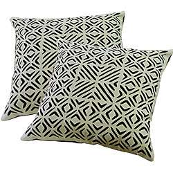   Fair Trade Cotton Cut work Applique Pillows (India)  