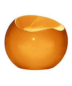 Orange Ball Stool  