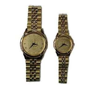   Mens 18k Gold Link Watch W/Seal Special Order Onl: Sports & Outdoors