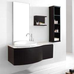 Agatha 48 inch Single sink Bathroom Vanity Set in Espresso Finish 