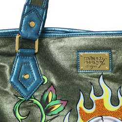 Ed Hardy Arielle Skull and Bird Tote  