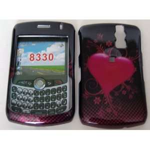   Heart Design Blackberry Curve Cell Phone Case 8330 8300 Electronics
