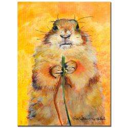 Pat Saunders White Target Canvas Art  Overstock