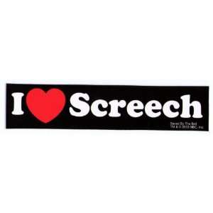  Saved By The Bell I Love Screech Sticker: Toys & Games