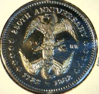   Washington MINT GOLD BUST Commemorative Bronze Medal   Coin  