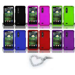 Premium LG Thrill 4G Heart Charm Protector Case  Overstock