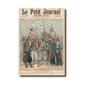  The Colonial Army From le Petit Journal 7th March 1891 