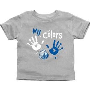  Drake Bulldogs Toddler My Colors T Shirt   Ash Sports 