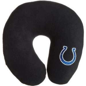 NFL Indianapolis Colts Embroidered U Shaped Fleece Travel Neck Pillow 