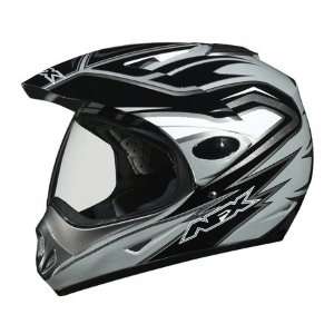  AFX FX 37 Multi Dual Sport Helmet Small  Silver 