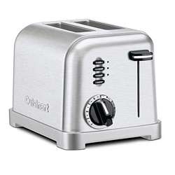   Classic Brushed Stainless Steel Toaster (Refurbished)  Overstock