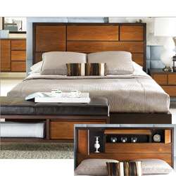 Audrey Eastern King size Bed  Overstock