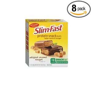  Slim Fast Protein Snack Bars, Whipped Caramel Nougat, 1.0 