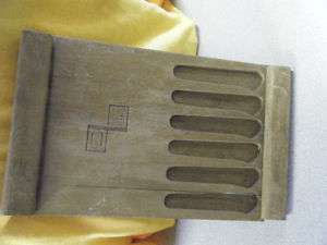 Vintage Ecko Flint wooden knife holder/board  