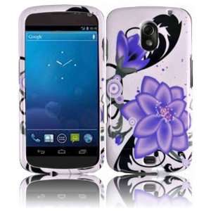  Violet Lily Hard Case Cover for Samsung Google Nexus CDMA 