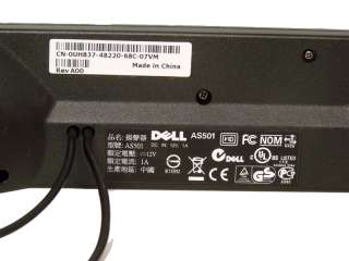NEW DELL Multimedia Soundbar Speaker Sound Bar LCD Monitor AS501 fits 