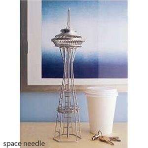 space needle wire sculpture