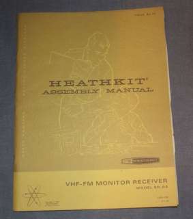 Heathkit GR 88 VHF FM HAM RADIO MONITOR RECEIVER Assembly/Operation 