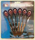 Set of 6 MLB New York METS Steel Tip Darts & Flights