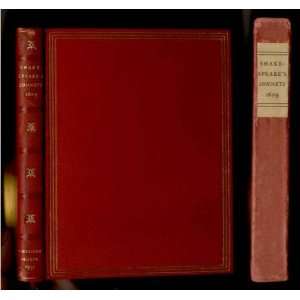   ORIGINAL 1609 COLLECTION: William Shakespeare, Joseph Auslander: Books