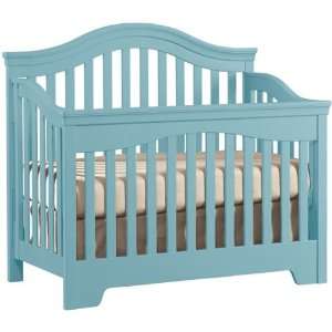  Built To Grow Slat Crib surf Blue Baby
