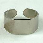 Steel Jewellery Making Adjustable Ring Blanks 13  
