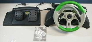 Mad Catz Xbox MC2 Micro Con Racing Wheel + Pedals 4530 728658045302 