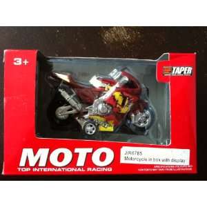 MOTO Motorcycle in box with display
