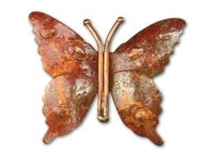 Patricia Healey Copper Large Butterfly Pendant Necklace  