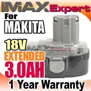 Extended 3.0AH NiMH 18v Power Tool Battery for MAKITA 192829 9 