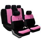 pink seat covers  