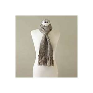  NOVICA 100% alpaca scarf, Evening