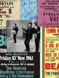Beatles Memorabilia Posters Tickets & Autographs  
